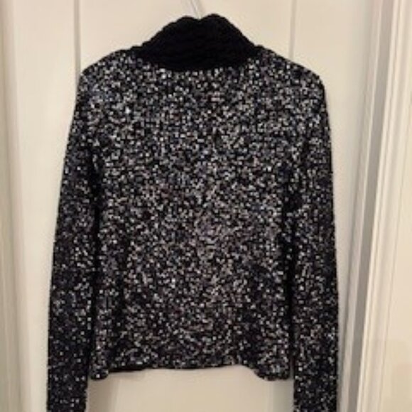 Ladies PINK TARTEN knit jacket - Size L - Picture 2 of 3